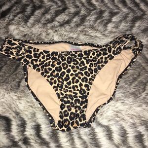 Leopard Print Bikini Bottoms